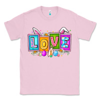 Bubblegum Pink Love Easter Classic Tee - CowhideDigitalArt