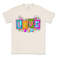 Natural Love Easter Classic Tee - CowhideDigitalArt
