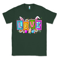 Sports Green Love Easter Classic Tee - CowhideDigitalArt