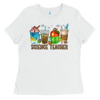 White science teacher coffee cups Ladies Tee - texasbilliewilder
