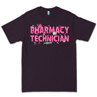 Plum Breast Cancer Pharmacy Technician Premium Tee - texasbilliewilder