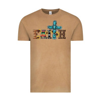 Vintage Camel western gemstone cross faith Vintage Tee - Artiststas