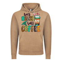 Half Nurse Half Coffee Vintage Hoodie | Teevron