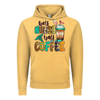 Vintage Mustard half nurse half coffee Vintage Hoodie - Jasminsmagicworld