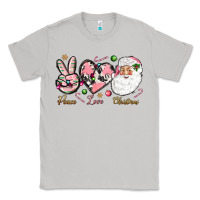 Moon Dust pink peace love christmas Classic Tee - NancyCooperArtShop
