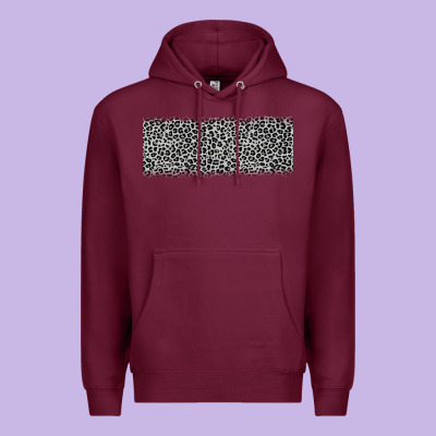 Grey Leopard Premium Hoodie Designed By Jahusdesignshop