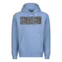 Colony Blue grey leopard Premium Hoodie - JahusDesignShop