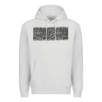 Dove Grey grey leopard Premium Hoodie - JahusDesignShop