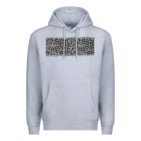 Heather Grey grey leopard Premium Hoodie - JahusDesignShop
