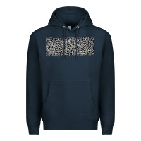 Navy grey leopard Premium Hoodie - JahusDesignShop