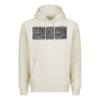 Oatmeal Heather grey leopard Premium Hoodie - JahusDesignShop