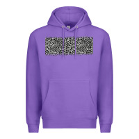 Purple grey leopard Premium Hoodie - JahusDesignShop