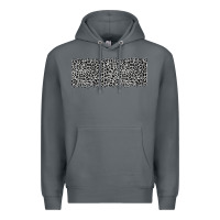 Rock grey leopard Premium Hoodie - JahusDesignShop