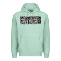 Seafoam grey leopard Premium Hoodie - JahusDesignShop