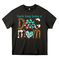 Asphalt kinda busy being a dog mom Heavy Core Tee - texasbilliewilder