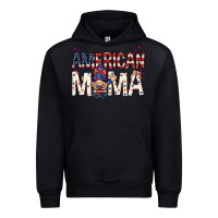 Black American mama with gnome mothers day Urban Hoodie - HowdyJamesFarm
