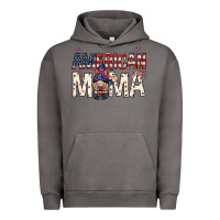 Pigment Tornado American mama with gnome mothers day Urban Hoodie - HowdyJamesFarm