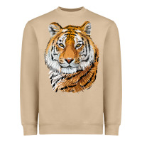 Tiger Head Heavyweight Sweatshirt | Teevron