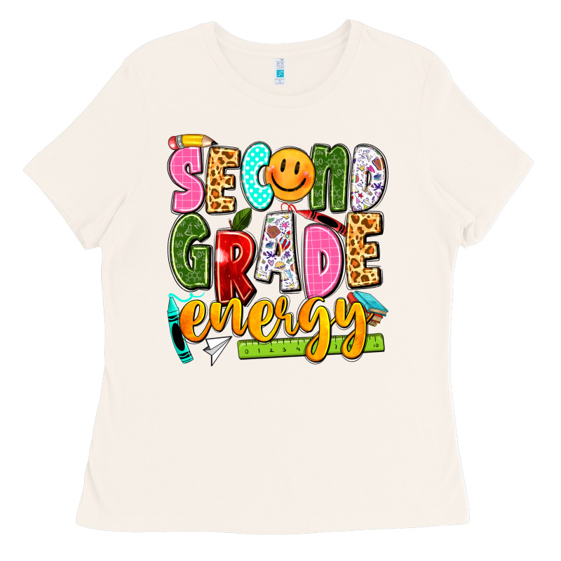 Second Grade Energy Ladies Tee by texasbilliewilder | Teevron