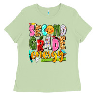 Matcha second grade energy Ladies Tee - texasbilliewilder