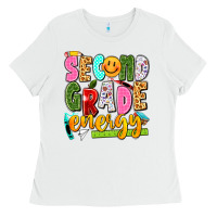 White second grade energy Ladies Tee - texasbilliewilder
