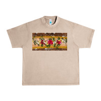 French Oak western  leopardfloral licanse plate Urban Heavy Tee - Artiststas
