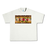 Pistachio western  leopardfloral licanse plate Urban Heavy Tee - Artiststas