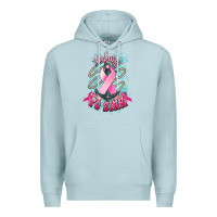 Blue Mist refuse to sink cancer anchor Premium Hoodie - NancyCooperArtShop