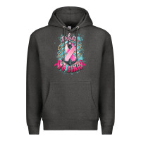 Charcoal Heather refuse to sink cancer anchor Premium Hoodie - NancyCooperArtShop