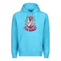 Ocean Blue refuse to sink cancer anchor Premium Hoodie - NancyCooperArtShop