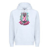 White refuse to sink cancer anchor Premium Hoodie - NancyCooperArtShop
