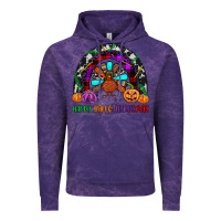 Cloud Purple happy hallothanksmas Vintage Hoodie - JahusDesignShop