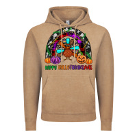 Vintage Coffee happy hallothanksmas Vintage Hoodie - JahusDesignShop
