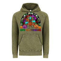 Vintage Olive happy hallothanksmas Vintage Hoodie - JahusDesignShop