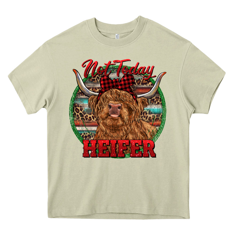 Highland Heifer Christmas Heavy Core Tee by RanaPortraitStore | Teevron