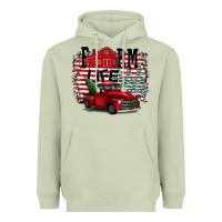 Matcha Farm Life Christmas Heavyweight Hoodie - Bettercallsaul