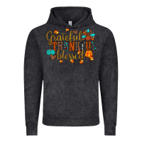 Vintage Black grateful thankful blessed Vintage Hoodie - JahusDesignShop