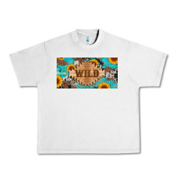 Lunar Rock western wild and sunflower leopard turquoise cowhide licanse plate Urban Heavy Tee - Artiststas