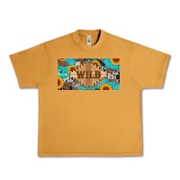 Peanut Butter western wild and sunflower leopard turquoise cowhide licanse plate Urban Heavy Tee - Artiststas