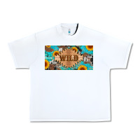 White western wild and sunflower leopard turquoise cowhide licanse plate Urban Heavy Tee - Artiststas
