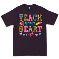 Plum teach your heart out Premium Tee - Zillion Design Studio