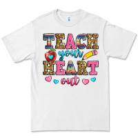 White teach your heart out Premium Tee - Zillion Design Studio