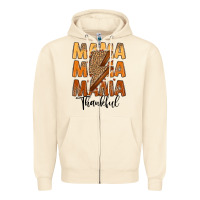 Sandshell Thankful Mama Zipper Hoodie - MaliasSmallBusiness
