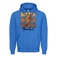 True Royal Thankful Mama Zipper Hoodie - MaliasSmallBusiness