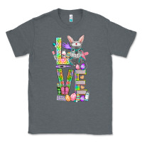 Charcoal Heather love easter nurse Classic Tee - NancyCooperArtShop