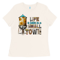 Bone life is better in a small town Ladies Tee - Zillion Design Studio