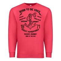 Cardinal Born To Be Free Sea Premium Sweatshirt - Bettercallsaul