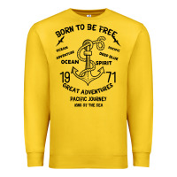 Lemon Born To Be Free Sea Premium Sweatshirt - Bettercallsaul