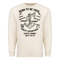 Sandshell Born To Be Free Sea Premium Sweatshirt - Bettercallsaul