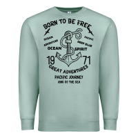 Seafoam Born To Be Free Sea Premium Sweatshirt - Bettercallsaul
